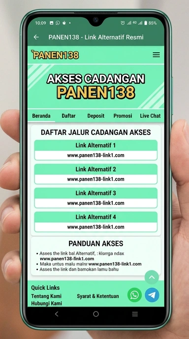 Tampilan link alternatif panen138