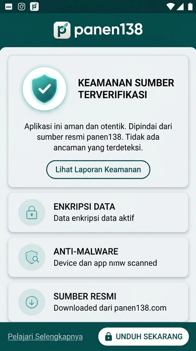 Tampilan kanal resmi panen138